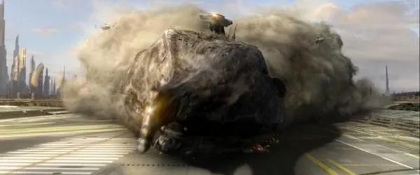 L'épave de l'Invisible Hand.