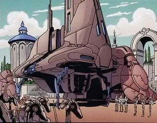 La Navette Neimoidienne Lapiz Cutter sur Naboo.
