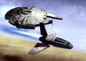 YV-545 escorté par un Chasseur Pinook