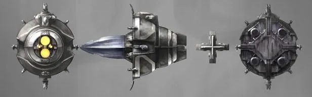 Un Vaisseau d'abordage de classe Droch.