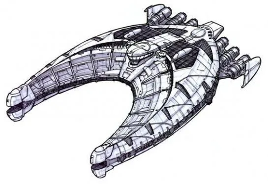 Fig 1 : Le Uwana Buyer de Talon Karrde.