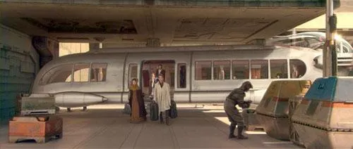 Bus volant de Coruscant