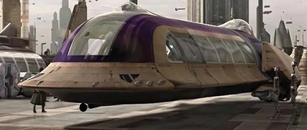 Une Navette Jedi.