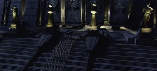 La légion pénètre dans le Temple Jedi