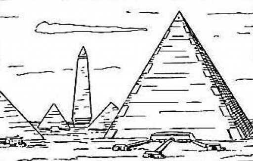 Pyramides de plastique Sharu