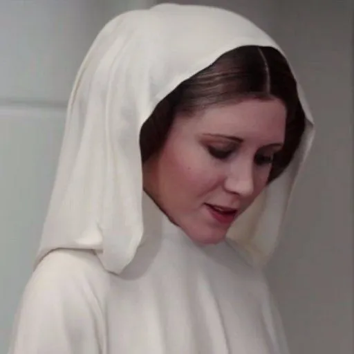 La Princesse Leia reçoit les plans de l'Etoile Noire à bord du Tantive IV