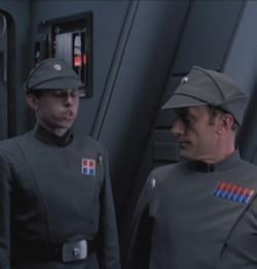 Cecius et l'Amiral Firmus Piett.