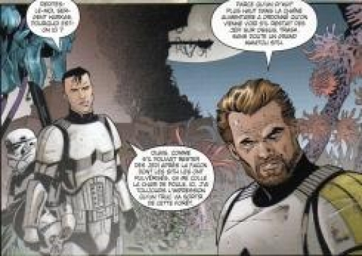 Harkas et Anson Trask sur Ossus.