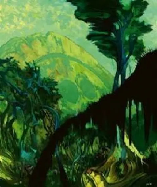 Paysage de Caamas.