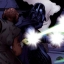 Le Chevalier Jedi Sha Koon affronte l’Apprenti Sith Darth Vader. 