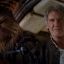 Han Solo et Chewbacca retrouvent le Faucon Millenium