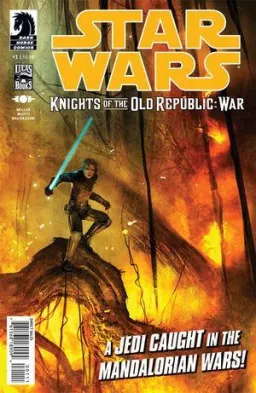 Illustration de Preview du Premier Numéro de Star Wars: Knights of the Old Republic - War
