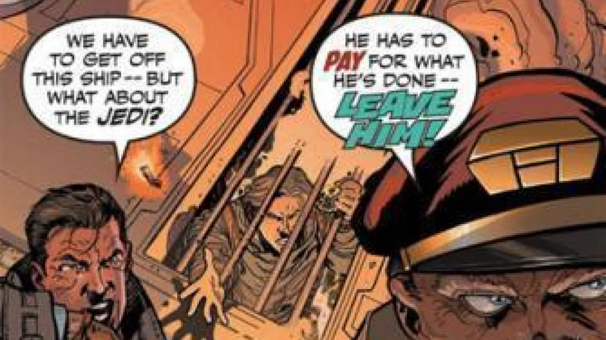 We have to get off the Ship - but what about the Jedi?