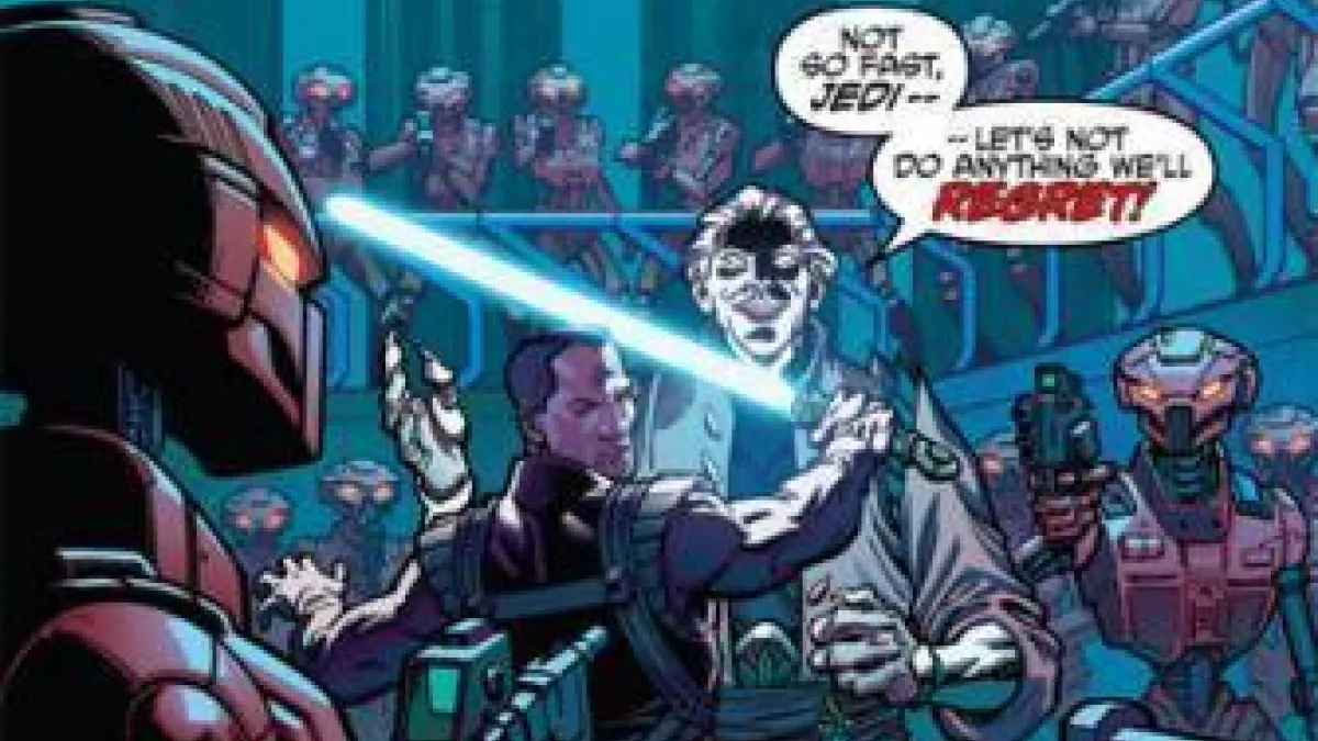 Not so fast Jedi - let's not do anything we'll regret !