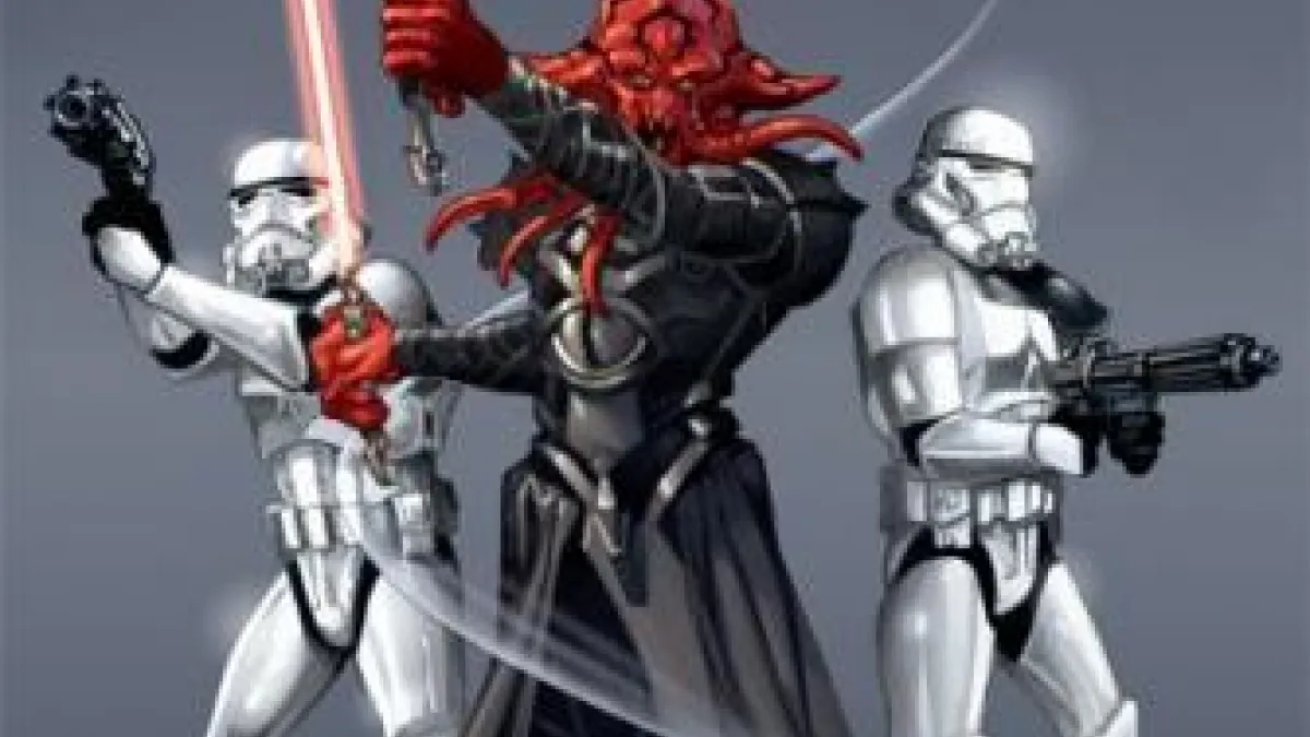 Stormtrooper versus stormtrooper-to the death!