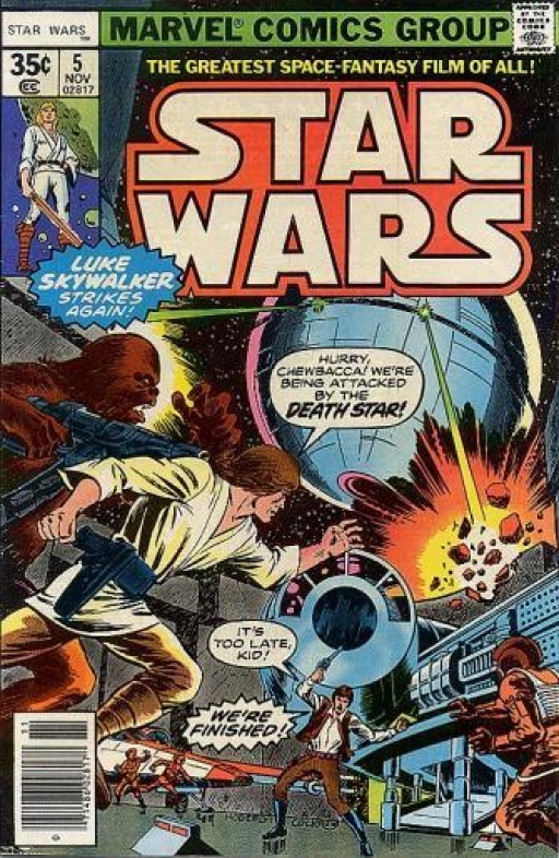 Marvel Star Wars # 5: Lo, The Moons of Yavin